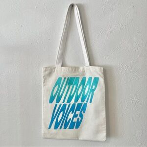 Outdoor Voices gradient tote RARE